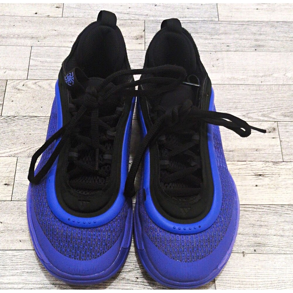 adidas Men’s Low Top Lace-Up Athletic Sneakers Blue/Black IG9100 Size 5.5